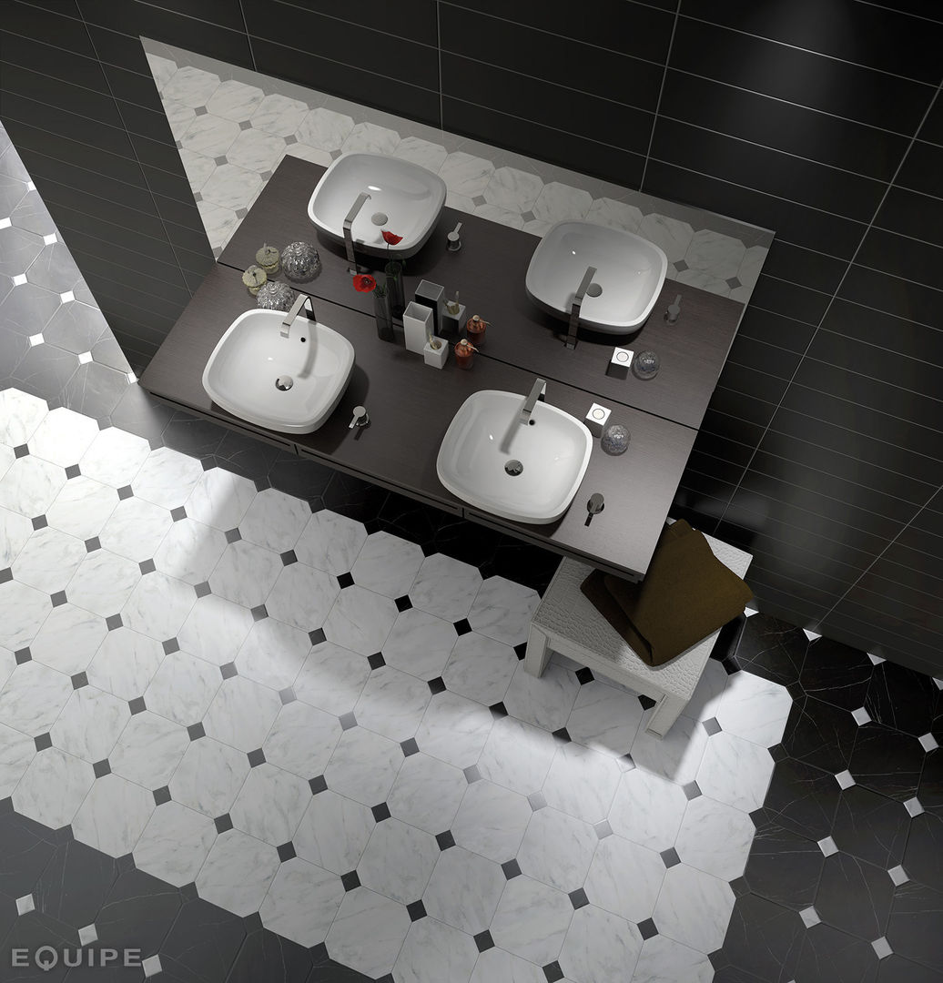 Octagon, Equipe Ceramicas Equipe Ceramicas Classic style bathroom