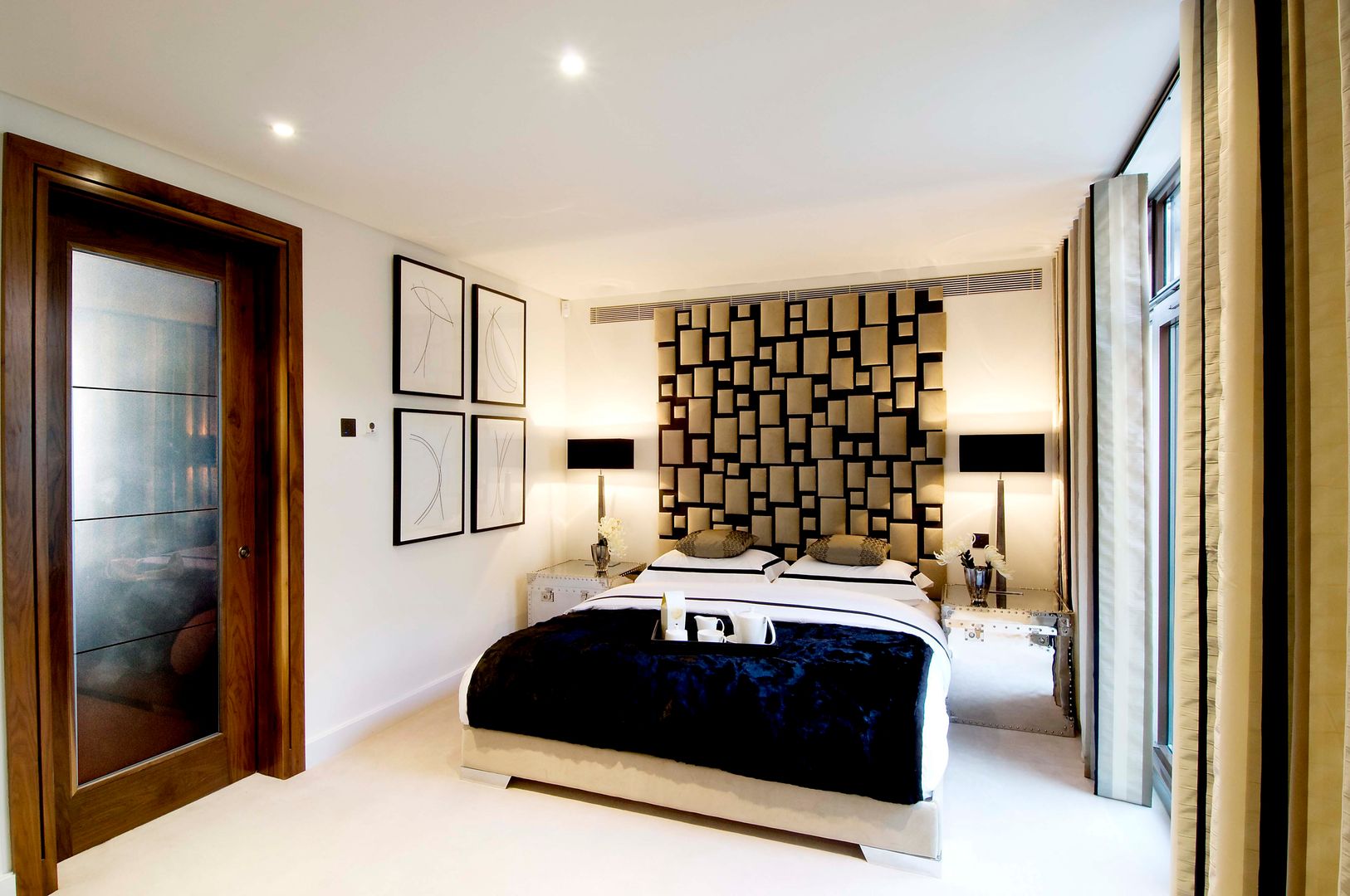 London NW8, kt-id kt-id Modern style bedroom