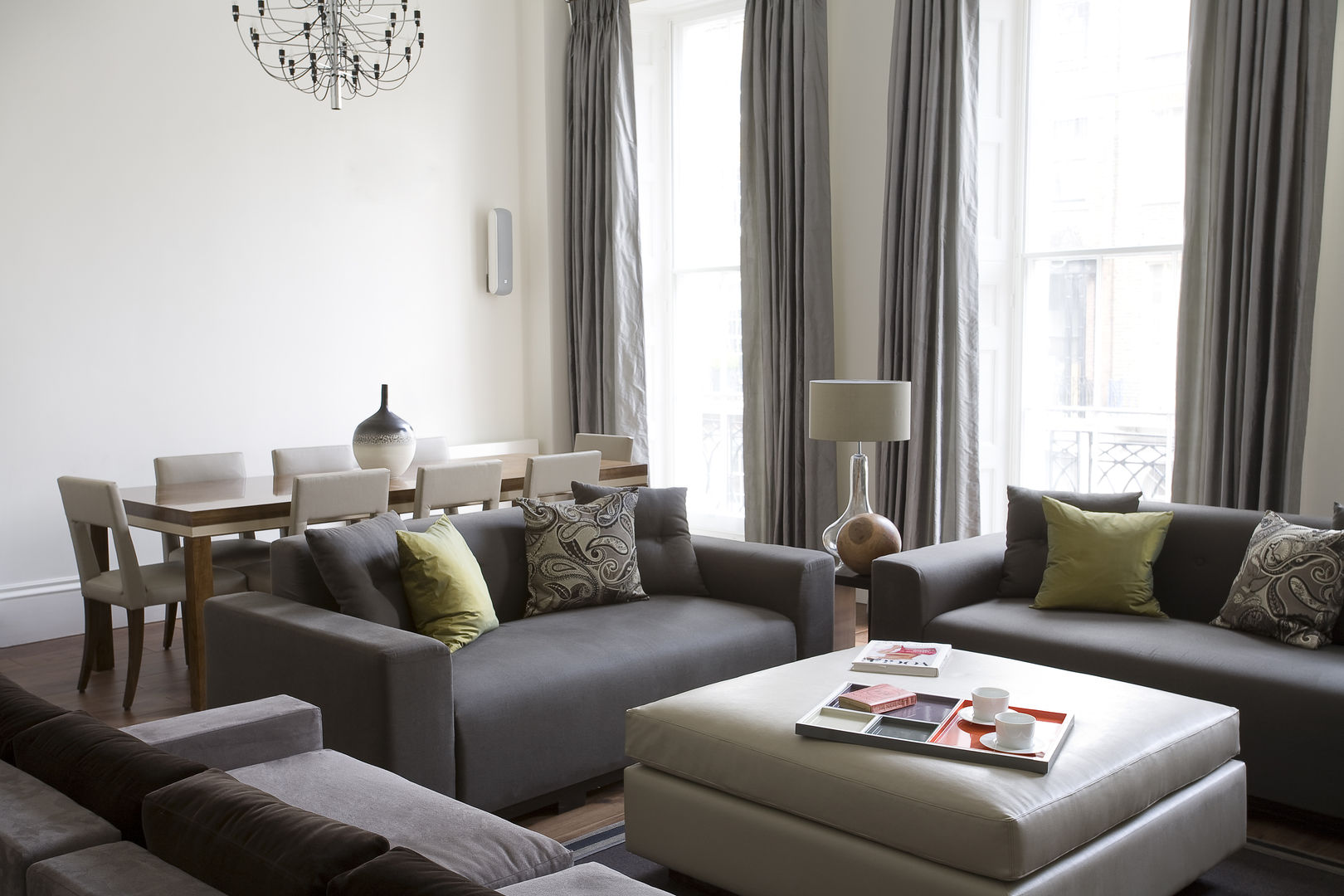 North London, LEIVARS LEIVARS Modern living room