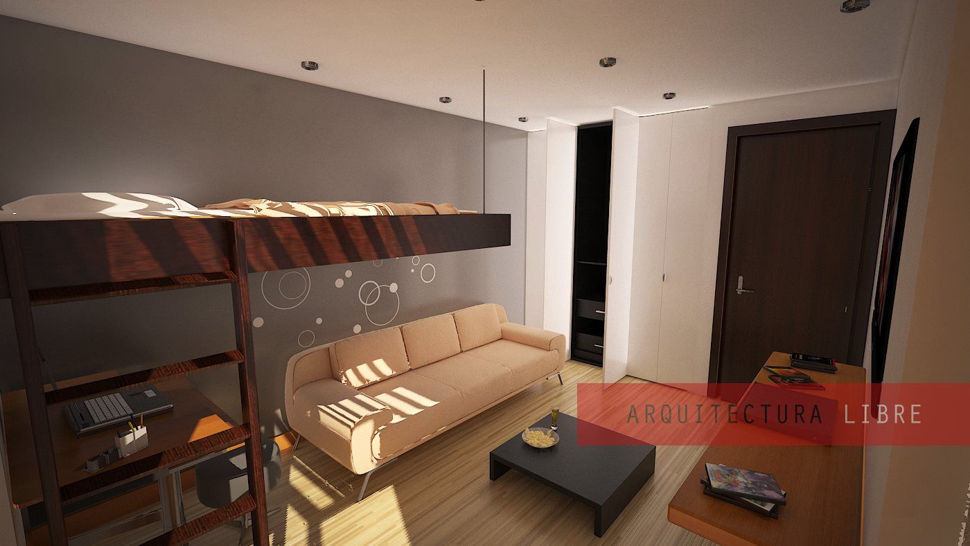 Remodelaciones, Arquitectura Libre Arquitectura Libre Modern style bedroom