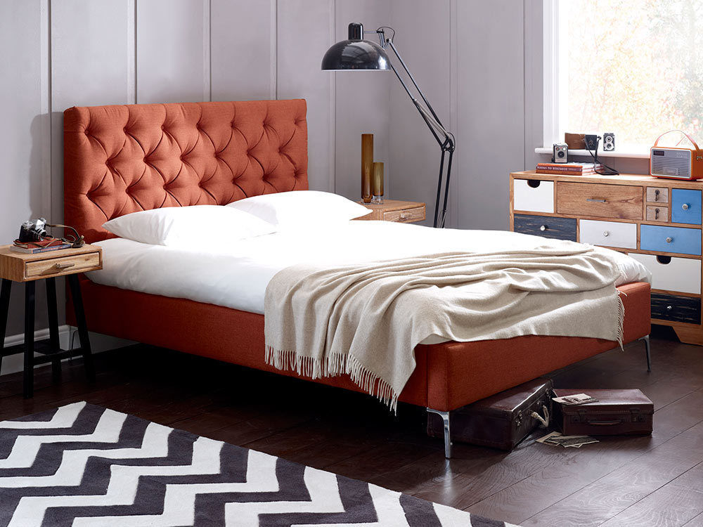 Elise Short Bed homify Dormitorios modernos: Ideas, imágenes y decoración Camas y cabeceras