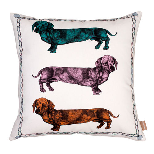 Lisa Bliss Dachshund Cushion Anthea's Home Store Salones de estilo ecléctico Accesorios y decoración