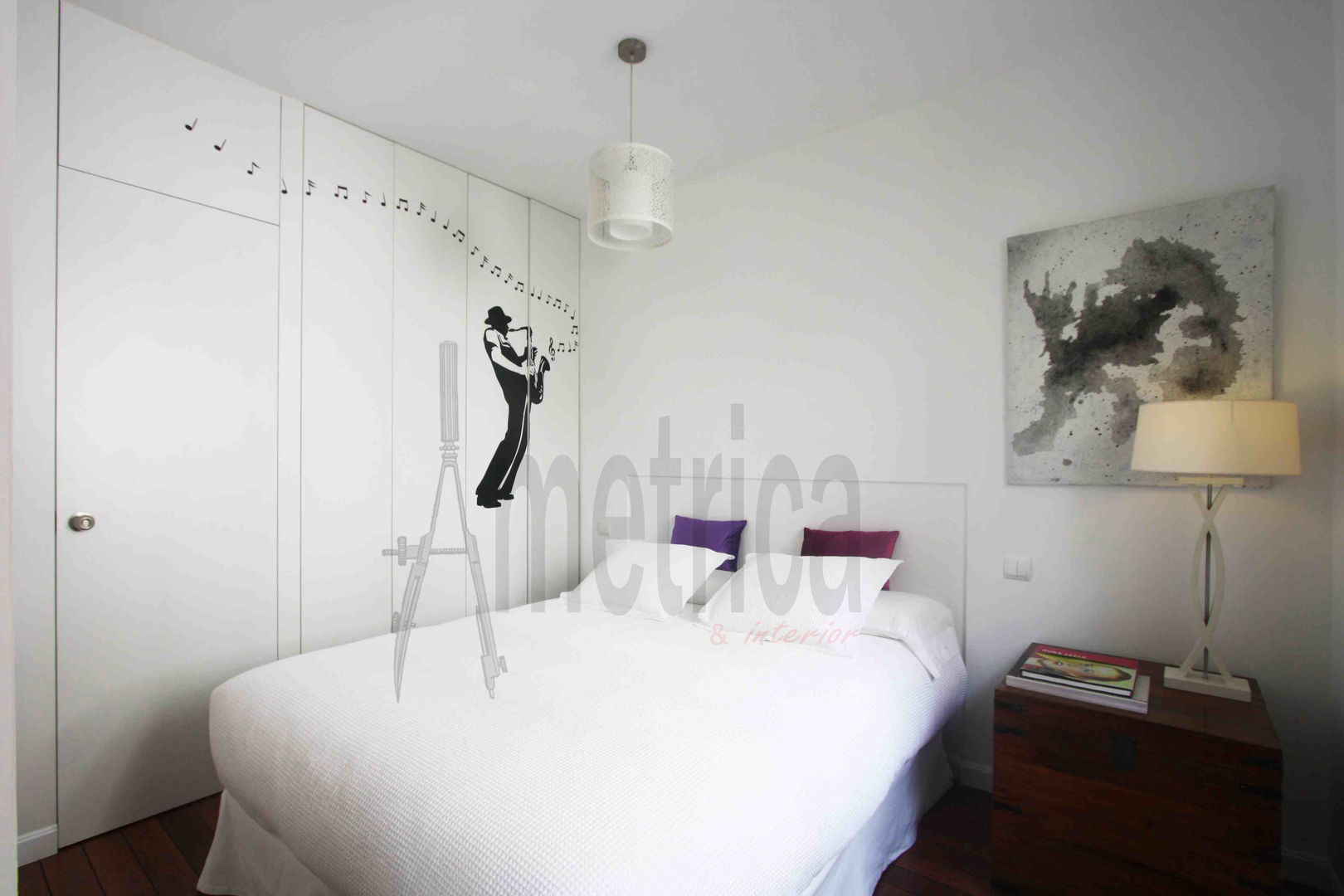 Apartamento Jazz, Ametrica & Interior, S.L. Ametrica & Interior, S.L. Ausgefallene Schlafzimmer