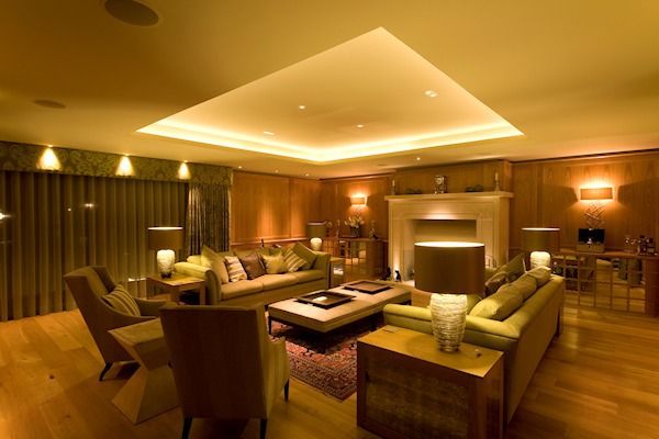 The Sitting Room Brilliant Lighting Salas de estar modernas