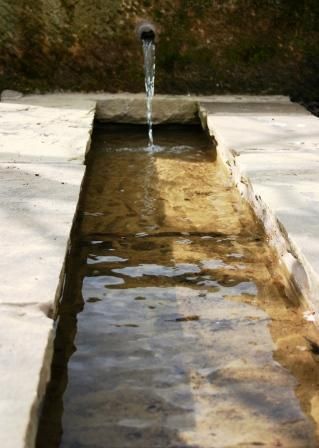 Water Feature Close Up Bestall & Co Landscape Design Ltd حديقة