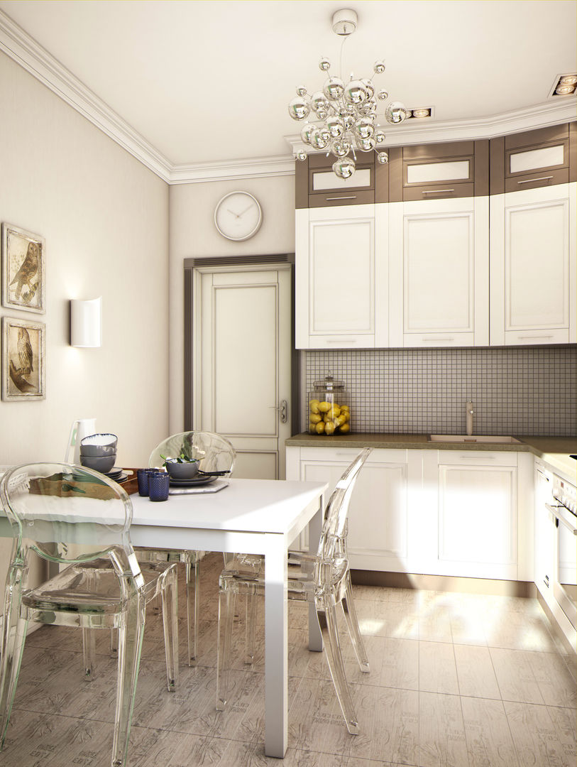 "Owl in the city", Marina Sarkisyan Marina Sarkisyan Eclectic style kitchen