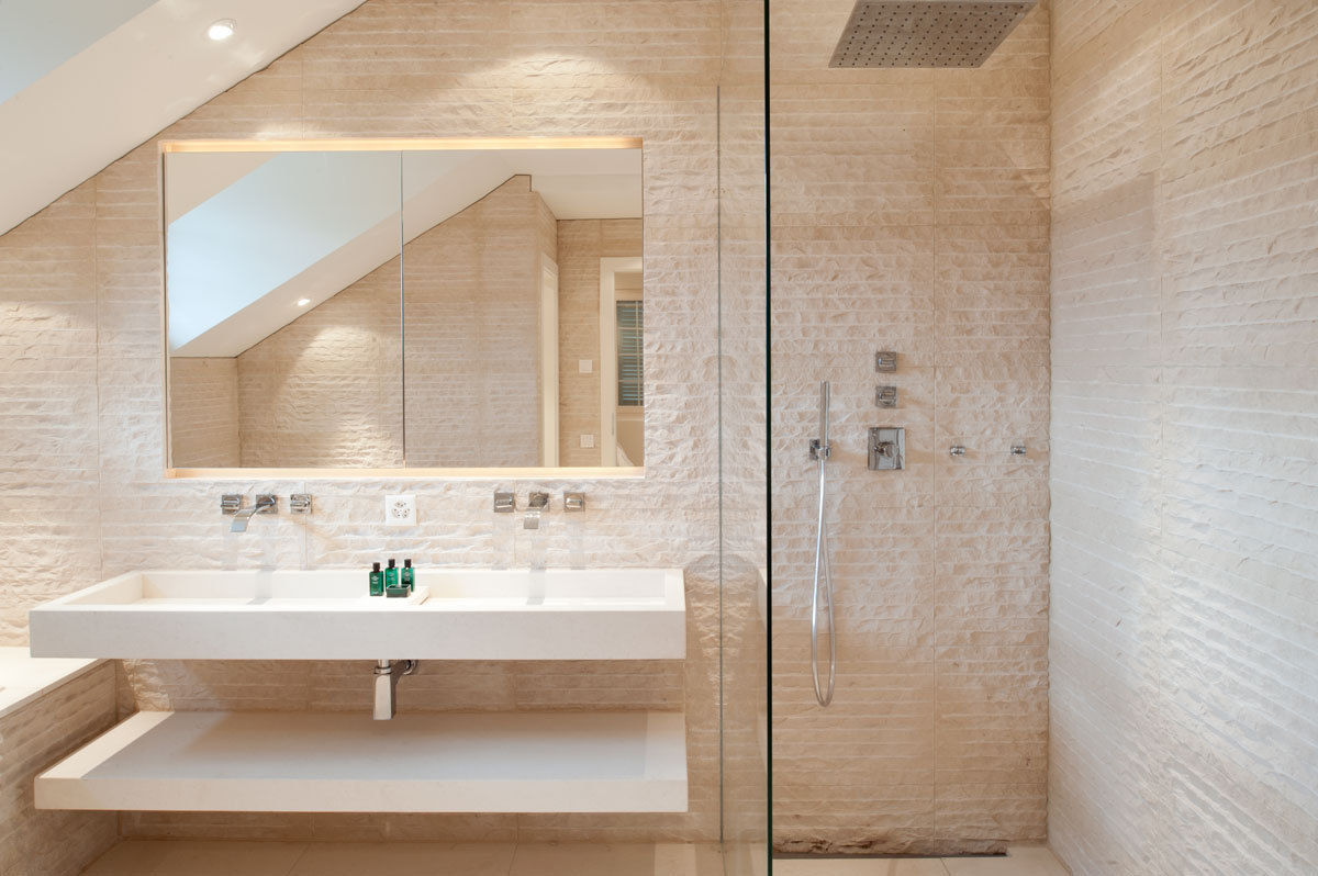 Canton De Vaud, Switzerland, Ardesia Design Ardesia Design Ванна кімната