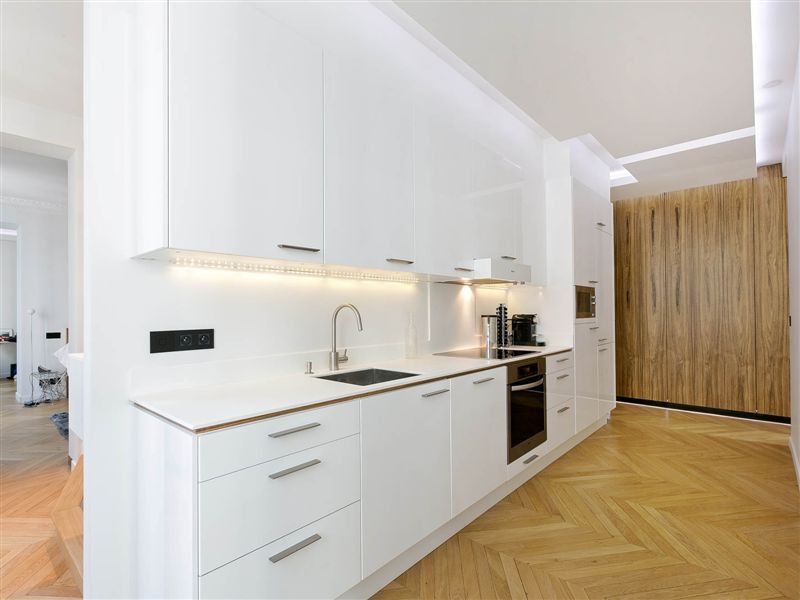 Appartement 120m², blackStones blackStones Cocinas de estilo ecléctico