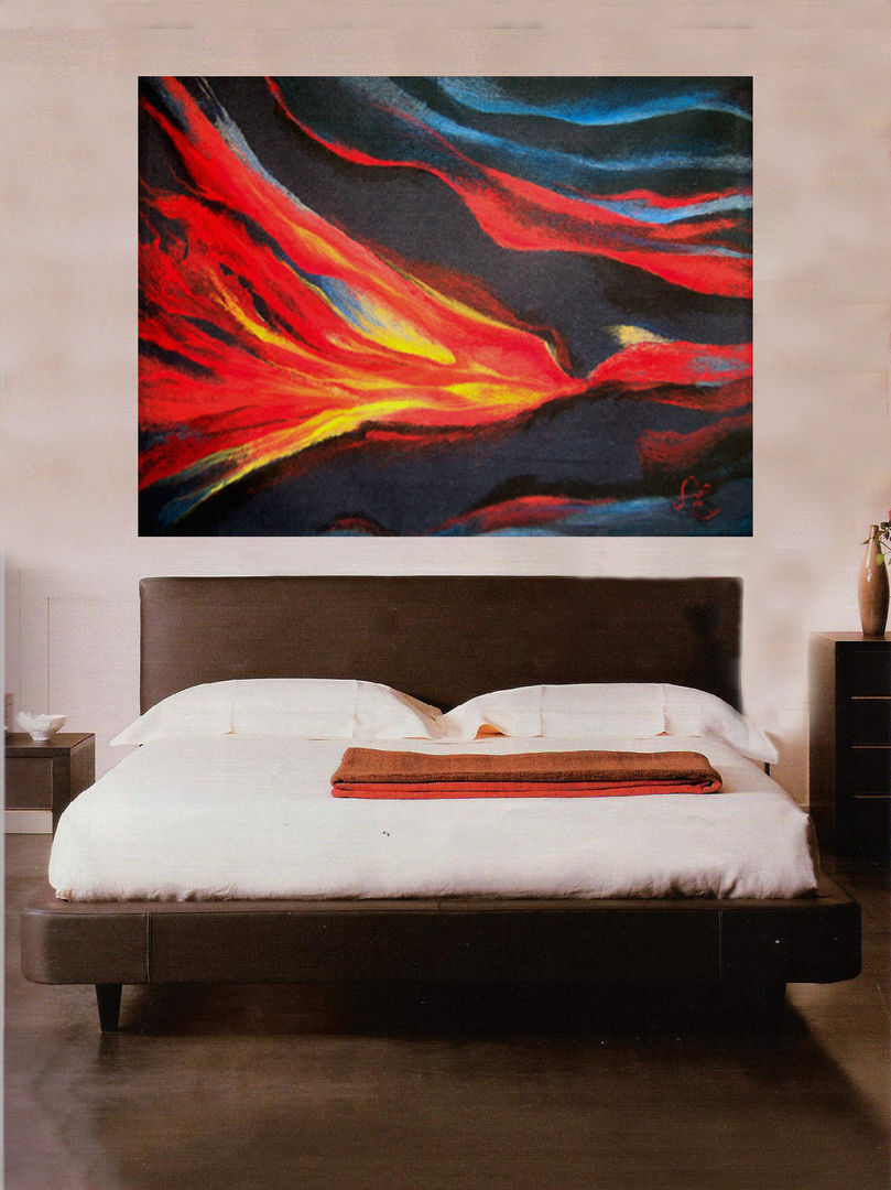 Tapestries Art Protis, Svetlana Kuliskova Svetlana Kuliskova モダンスタイルの寝室 アクセサリー＆デコレーション