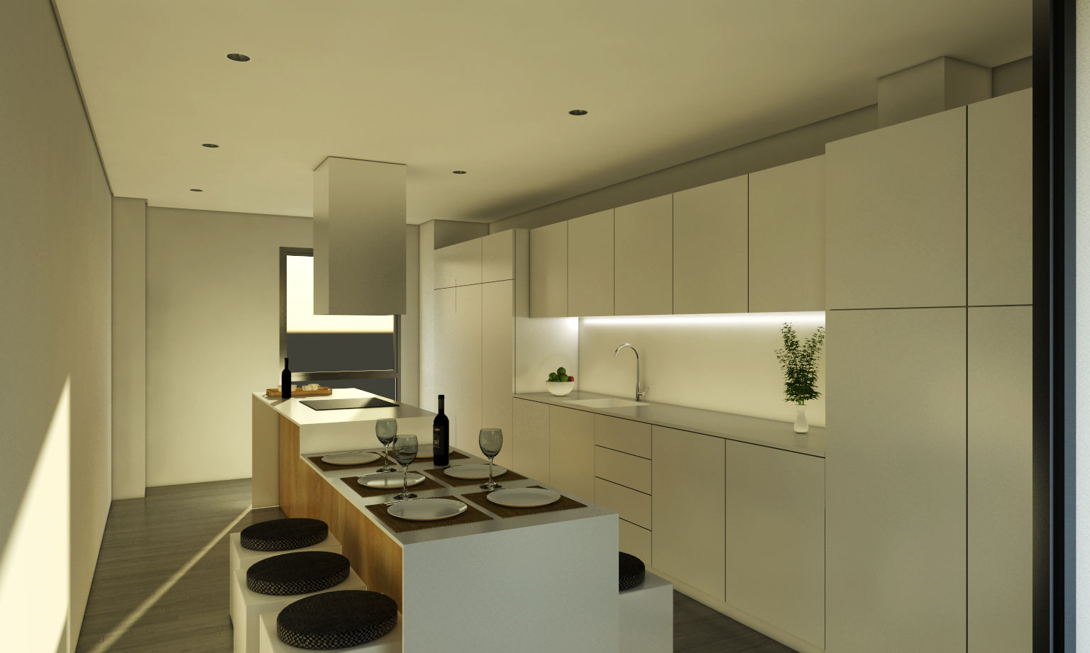 Vivienda SL, Binomio Estudio Binomio Estudio Modern style kitchen