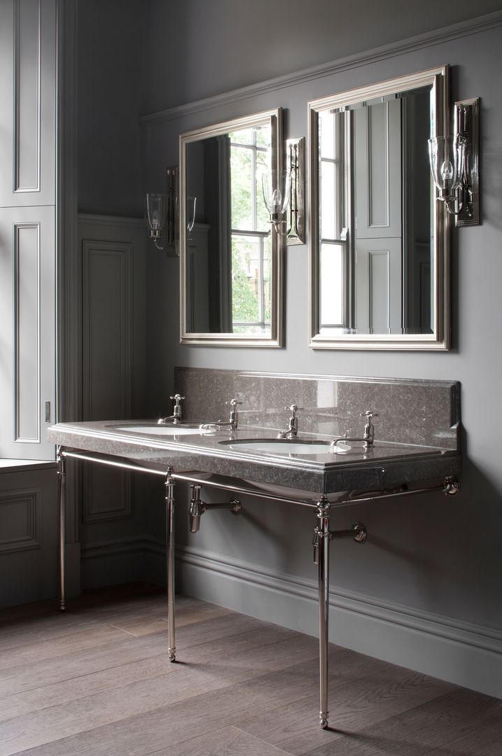 Gilston Road, Anglesey vanity top Britannicus Stone Baños de estilo moderno