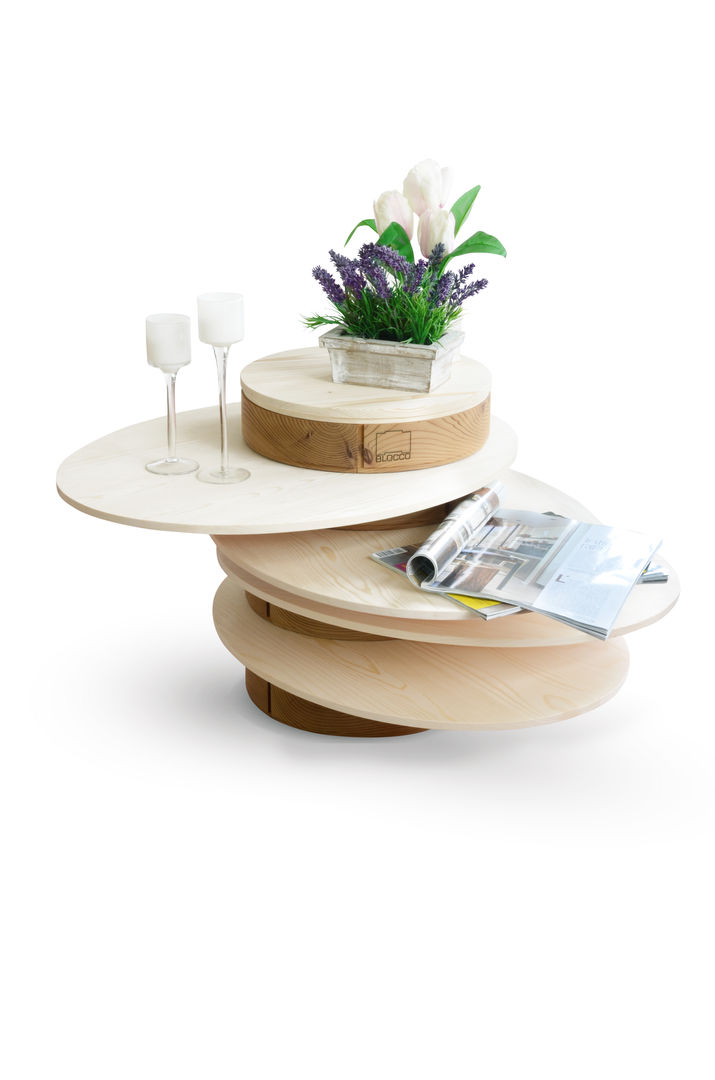 Hula Hoop, B+P architetti B+P architetti Living room Side tables & trays