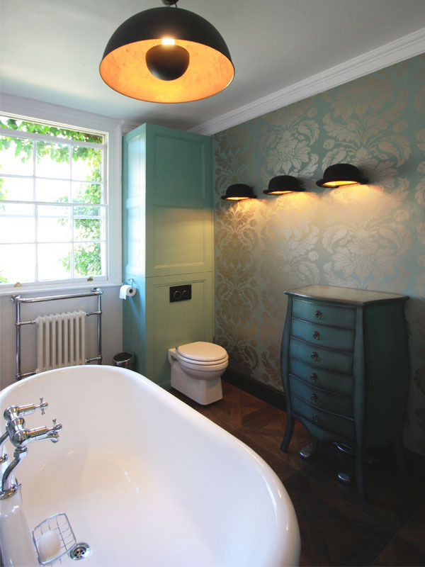 Hoxton Victorian Bathroom Inara Interiors Eklektyczna łazienka