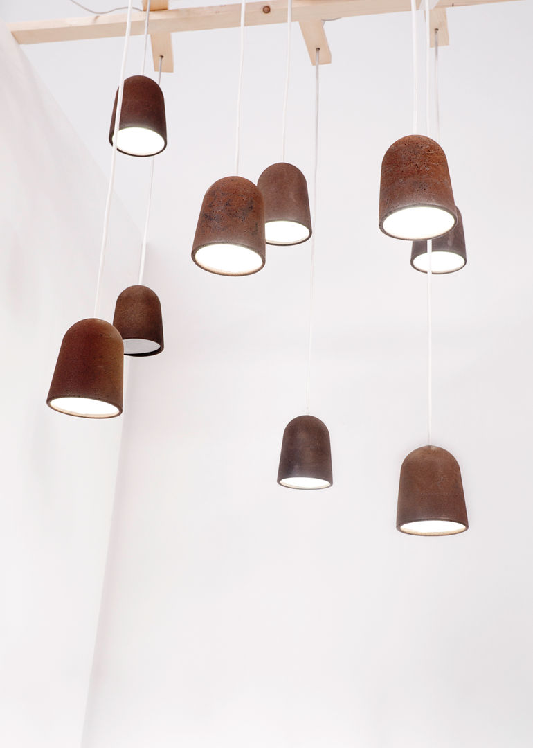 Koji S Lamp, Raúl Laurí design lab Raúl Laurí design lab غرفة المعيشة Lighting