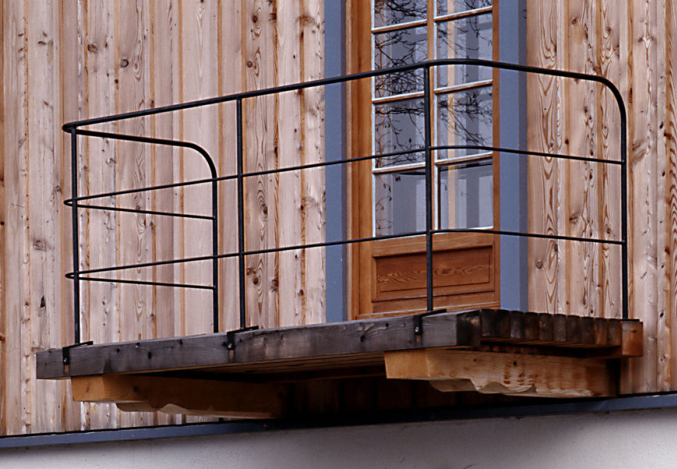 Scheunenausbau in Antwort/Chiemgau, Gabriele Riesner Architektin Gabriele Riesner Architektin Balcony