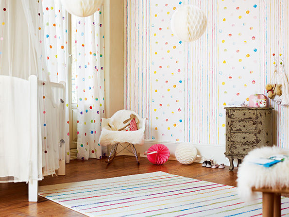 Dormitorio Kids Esprit 3 Disbar Papeles Pintados Paredes y pisos de estilo moderno Papel tapiz