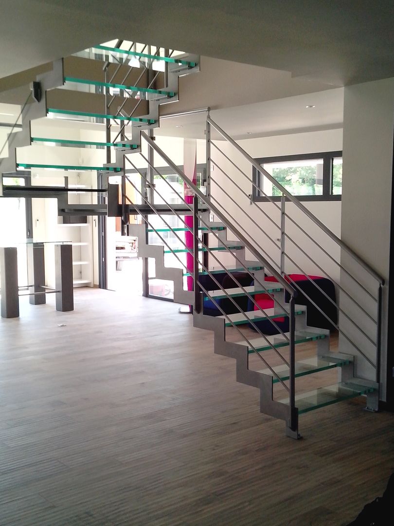 Escalier avec marches en verre, Escalissime Escalissime บันได บันได