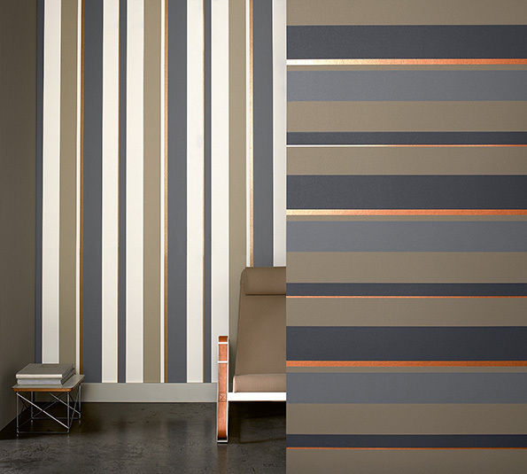 Salon My Home by Raffi Disbar Papeles Pintados Paredes y pisos de estilo moderno Papel tapiz