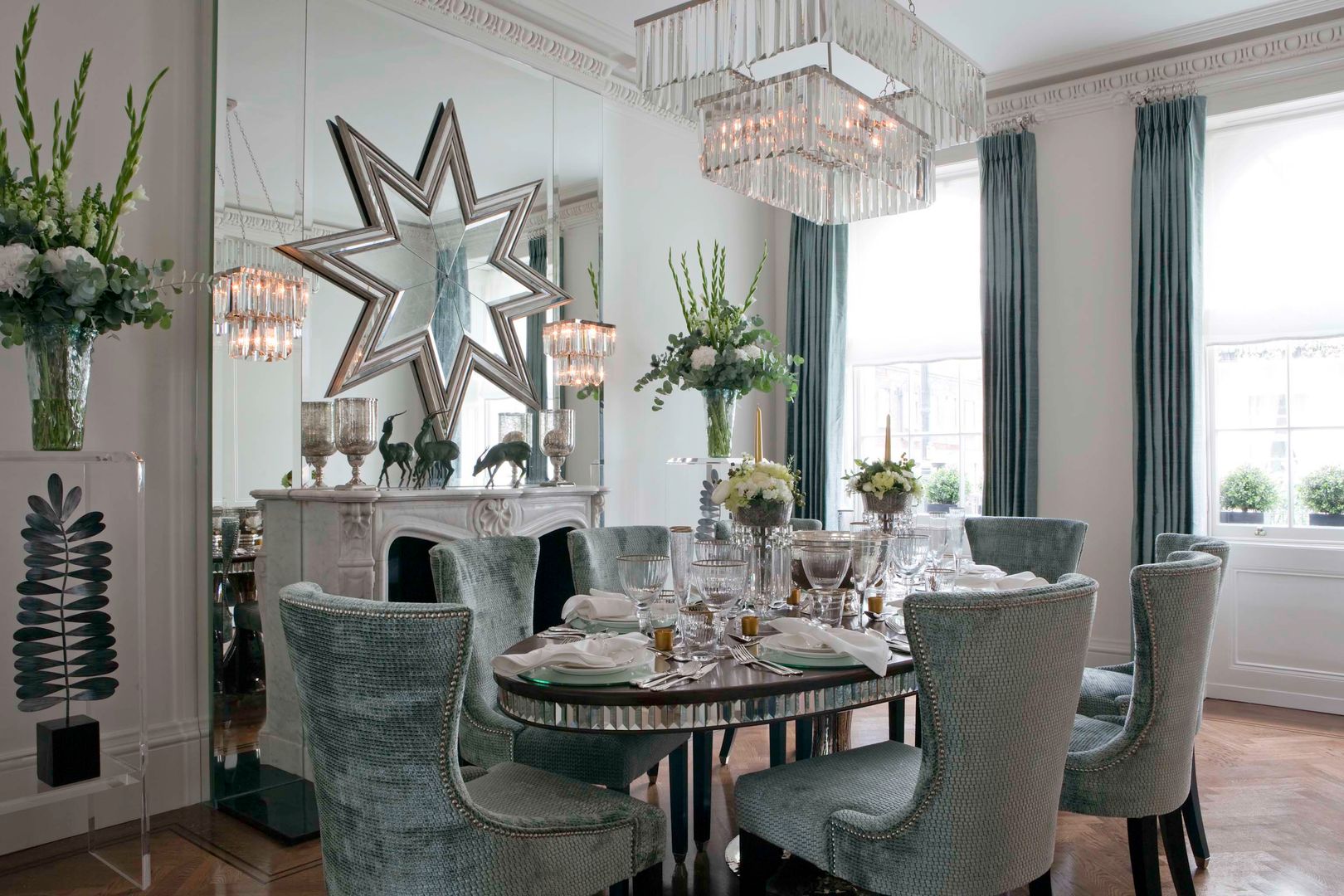 Dining Room Siobhan Loates Design Ltd Klasyczny