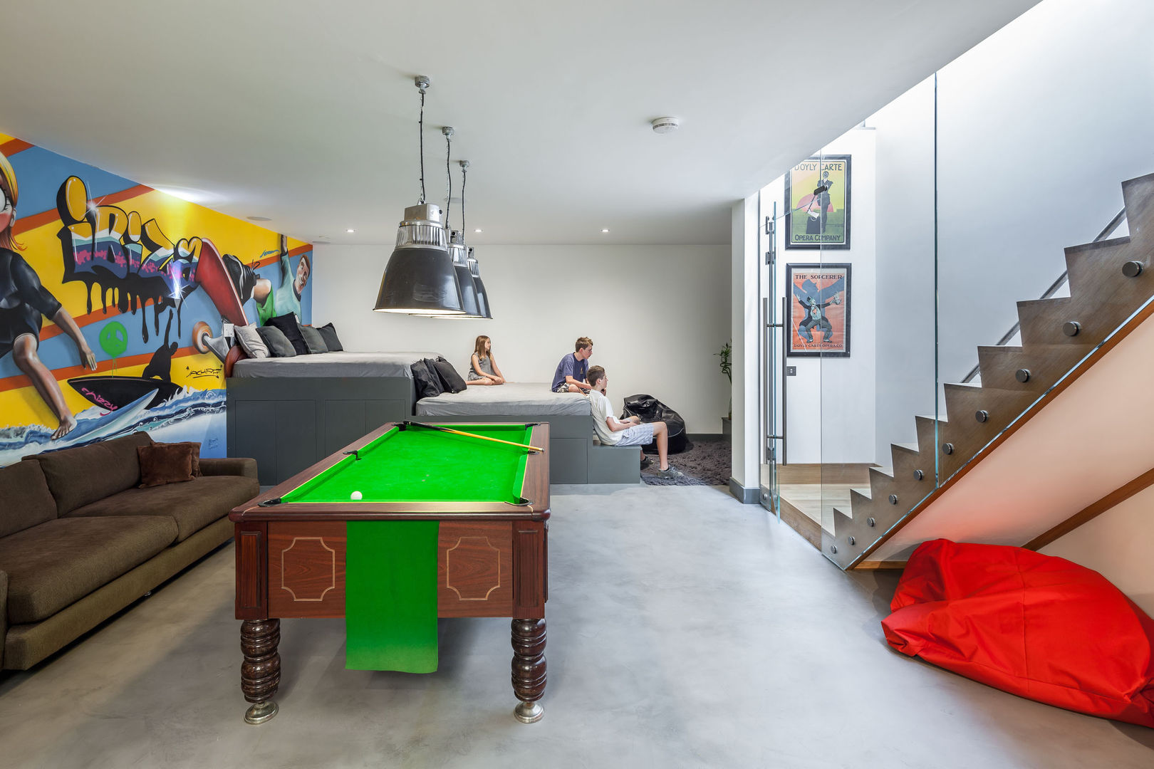 Trinity Hall, Riach Architects Riach Architects Living room