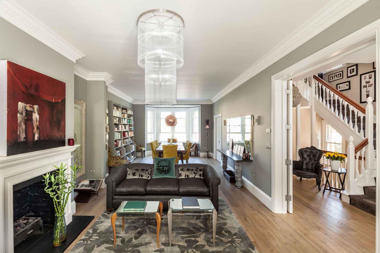 Trinity Hall, Riach Architects Riach Architects Modern living room