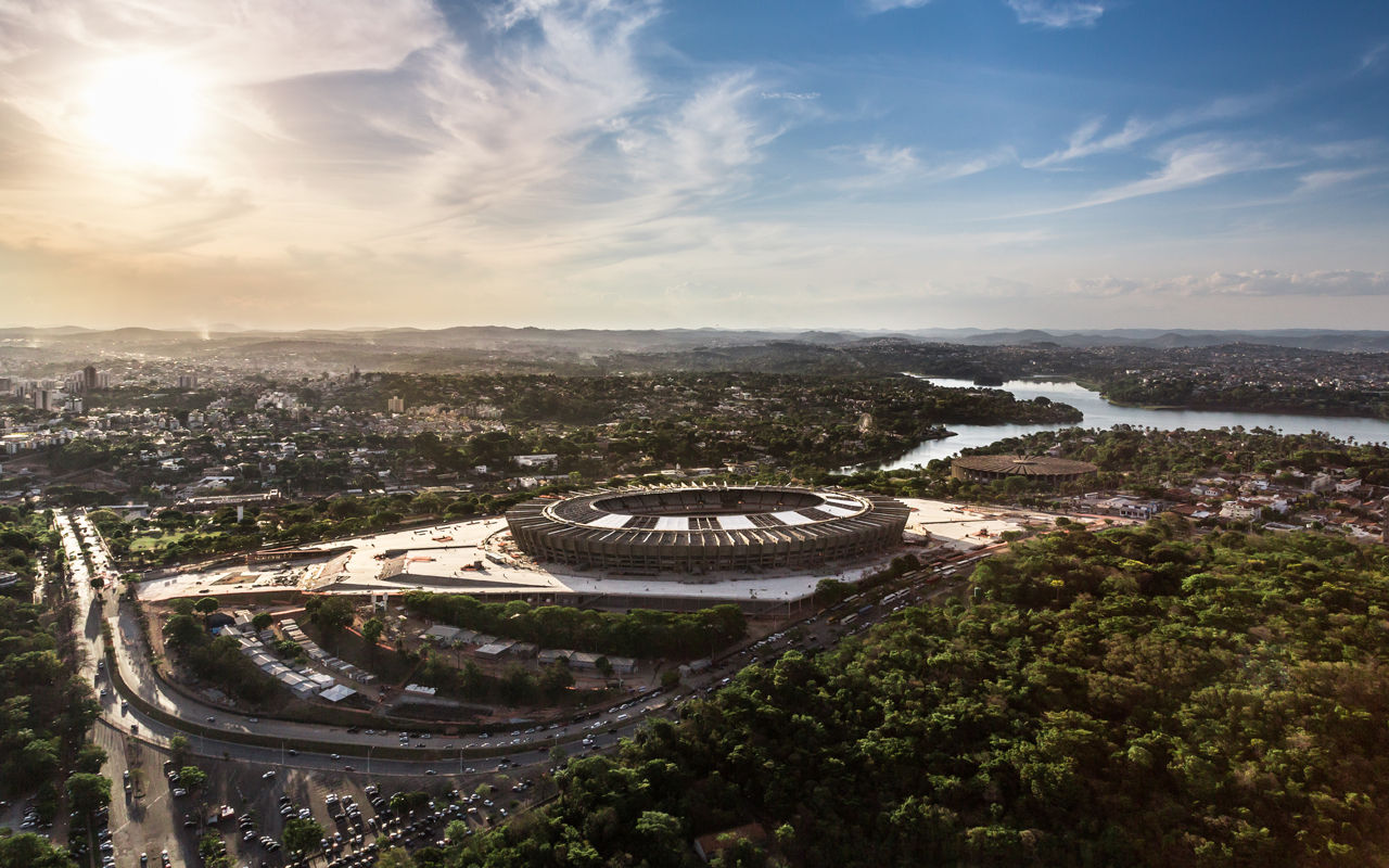 NEW MINEIRÃO, BCMF BCMF 商业空间 體育館