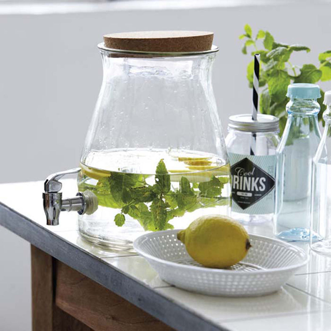 Homemade Juice Jar Loop the Loop Rustic style house