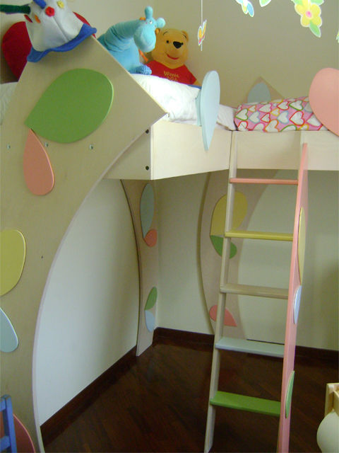 coccolati ...da linee morbide..., linea contemporanea home linea contemporanea home Nursery/kid’s room