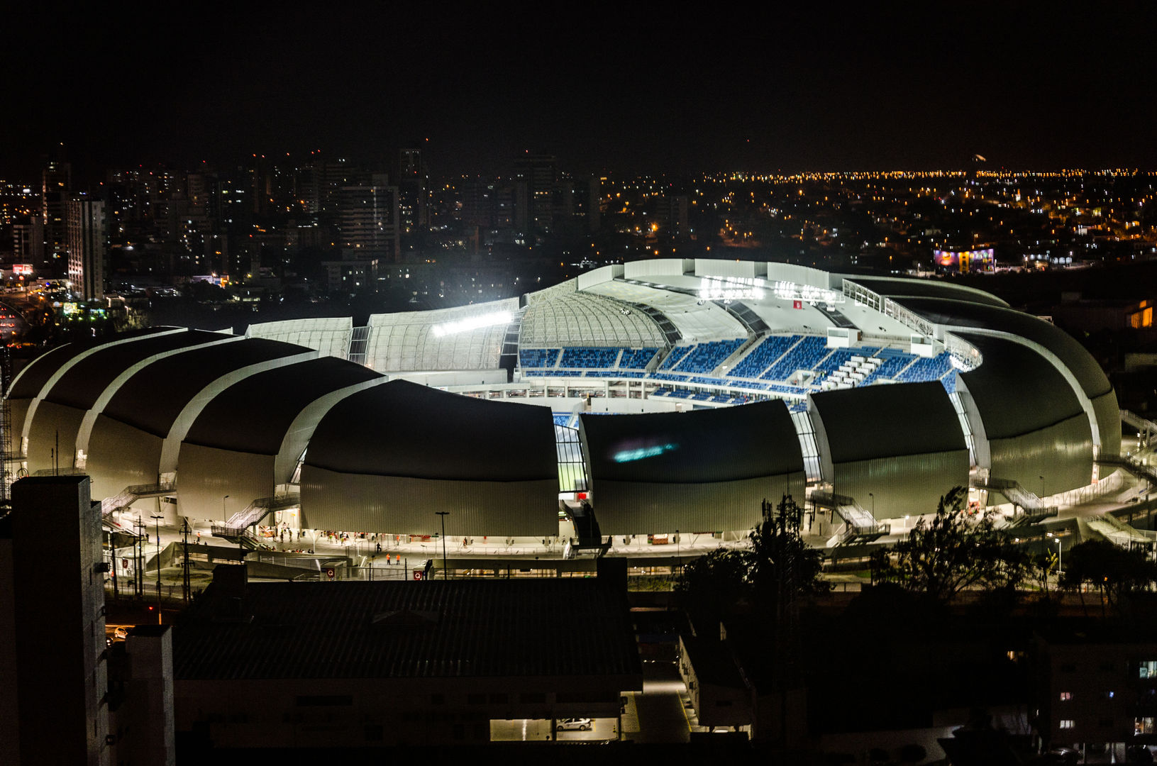 World Cup 2014 Arena das Dunas, Populous Populous Espaços comerciais