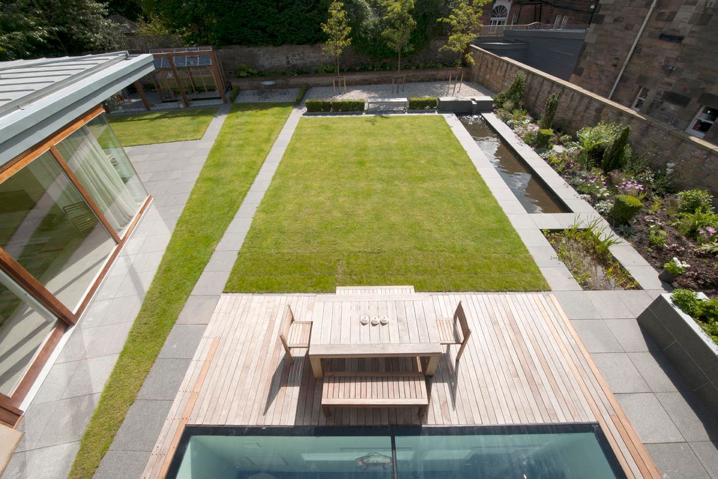 New villa in West Edinburgh - Garden ZONE Architects Moderne huizen