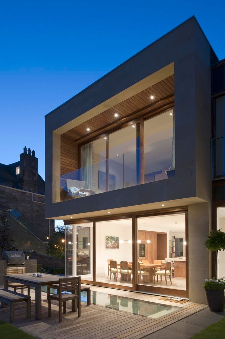 New villa in West Edinburgh - Terrace ZONE Architects บ้านและที่อยู่อาศัย
