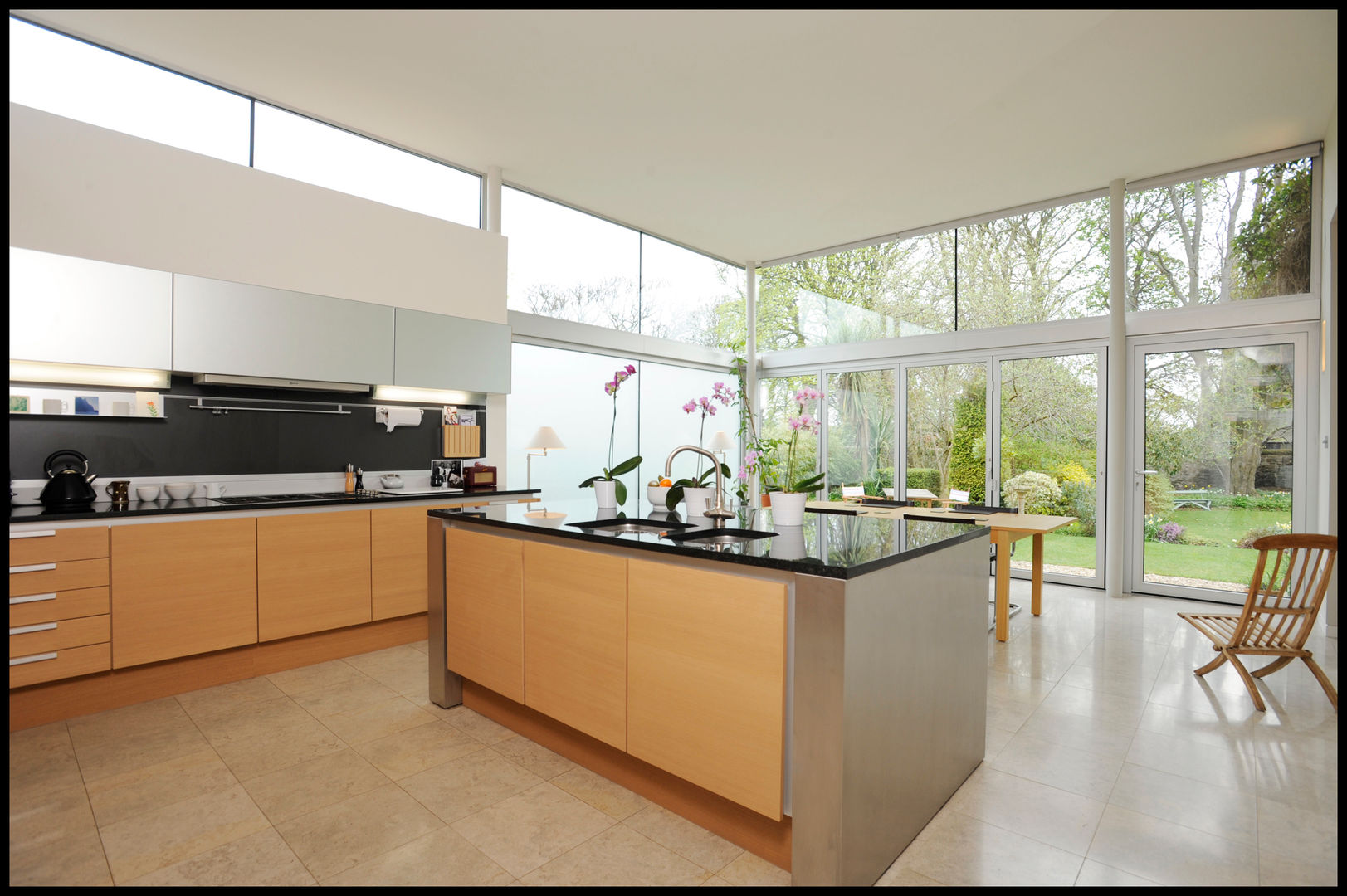 Dick Place - kitchen ZONE Architects Modern Mutfak