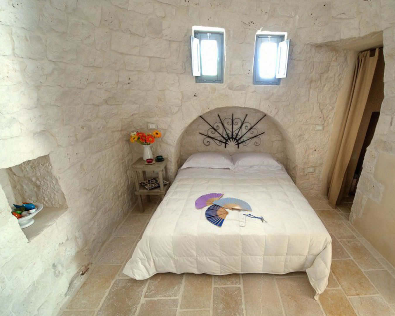 Il Gelso Bianco, Architetto Floriana Errico Architetto Floriana Errico Chambre rustique