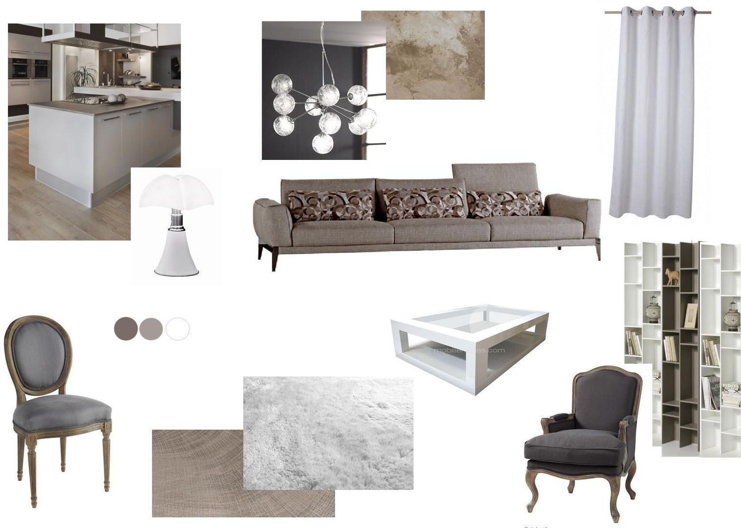Séjour Cosy, agence concept decoration agence concept decoration Classic style living room