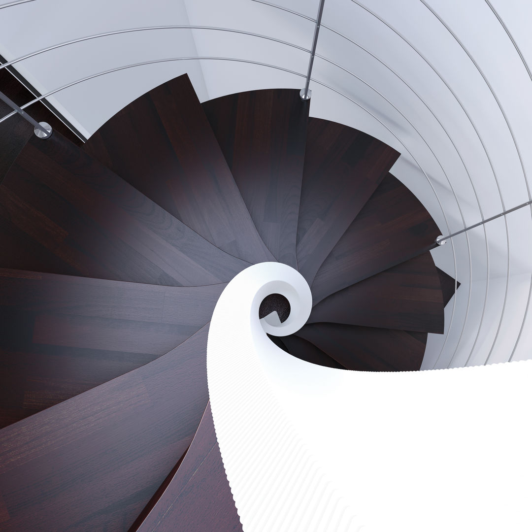 Escalera helicoidal de madera, Enesca Enesca Лестницы Лестницы