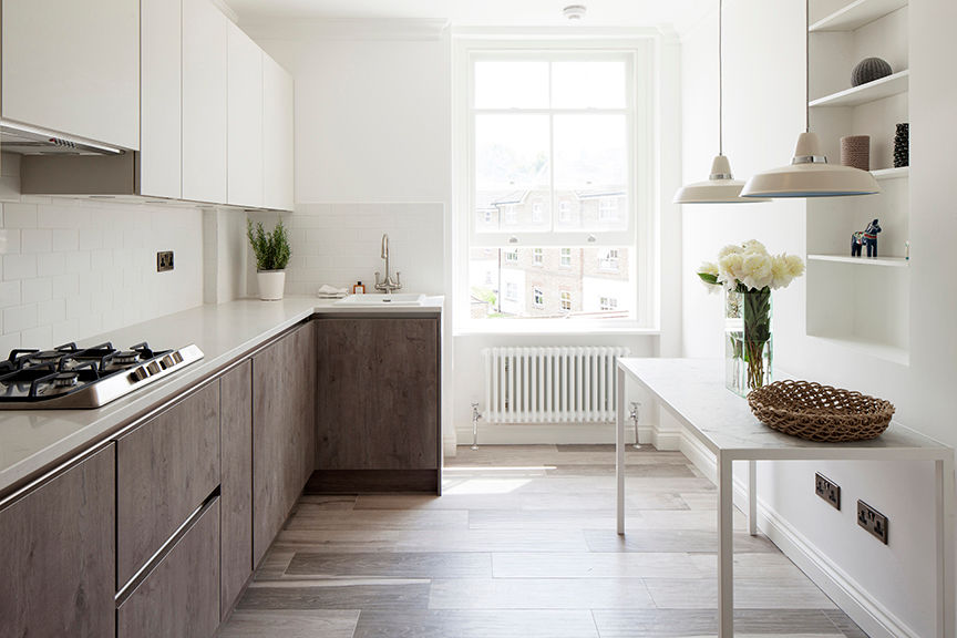 Oakhill Court, Putney, Ardesia Design Ardesia Design Rustic style kitchen