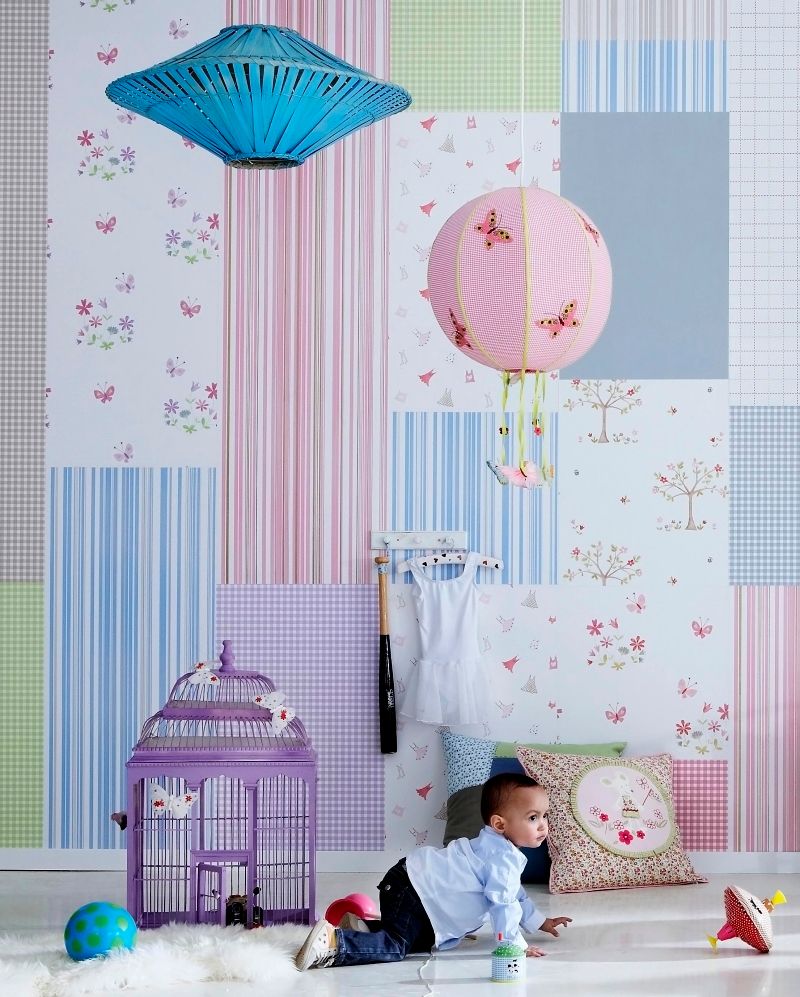 Kindertapeten & Stoffe von Camengo, Fantasyroom-Wohnträume für Kinder Fantasyroom-Wohnträume für Kinder Детские комната в эклектичном стиле