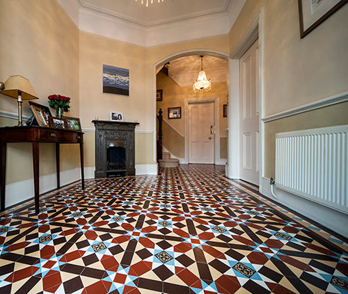 Geometric (Victorian) Tiles, Original Features Original Features Walls Tiles