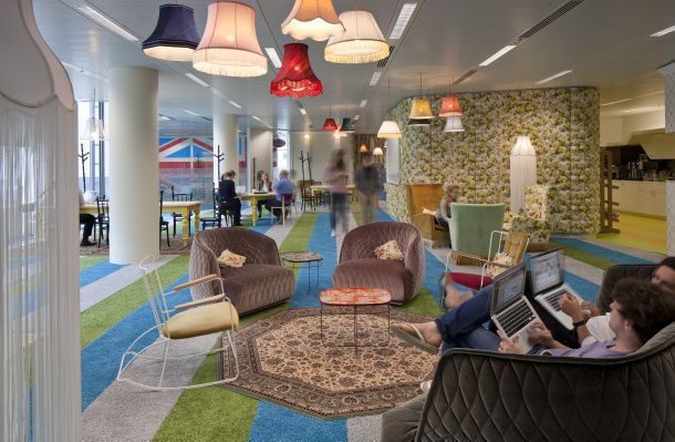 Google Super HQ, PENSON PENSON พื้นที่เชิงพาณิชย์ อาคารสำนักงาน ร้านค้า