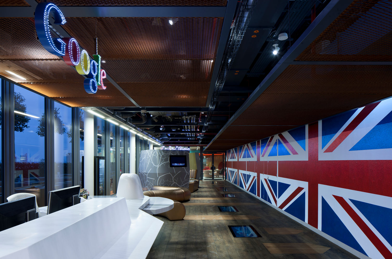 Google CSG Reception PENSON พื้นที่เชิงพาณิชย์ อาคารสำนักงาน