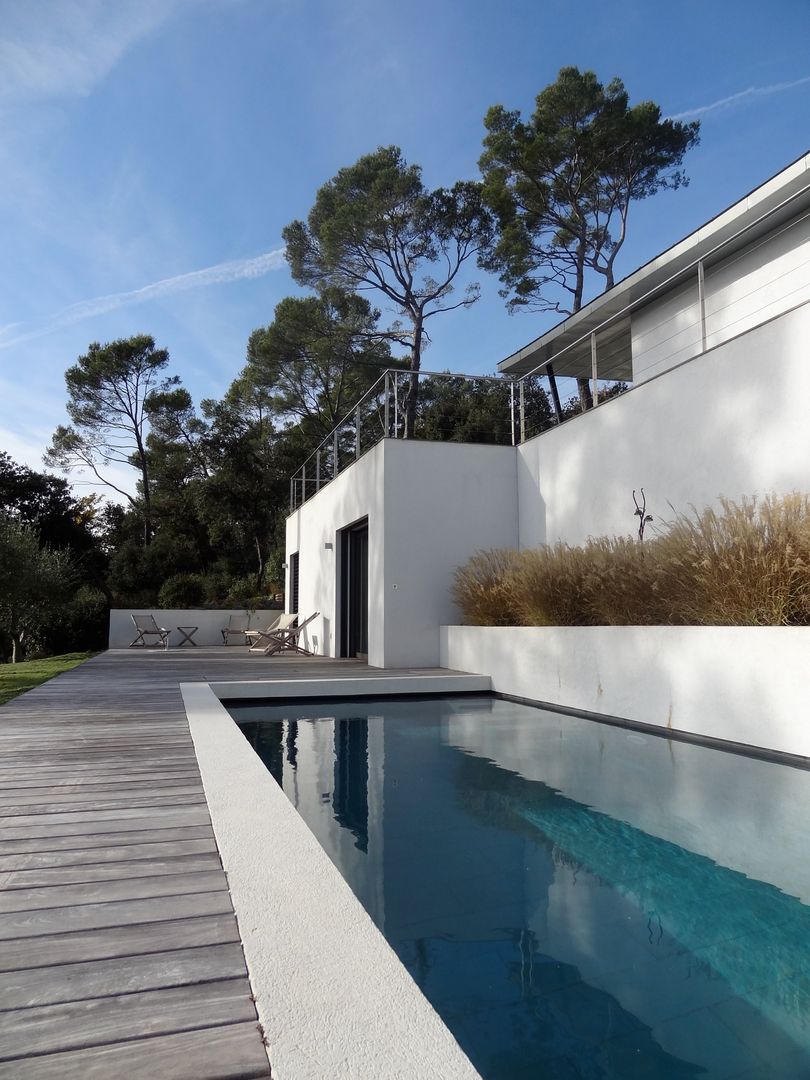 Villa contemporaine, Casa Architecture Casa Architecture Pool