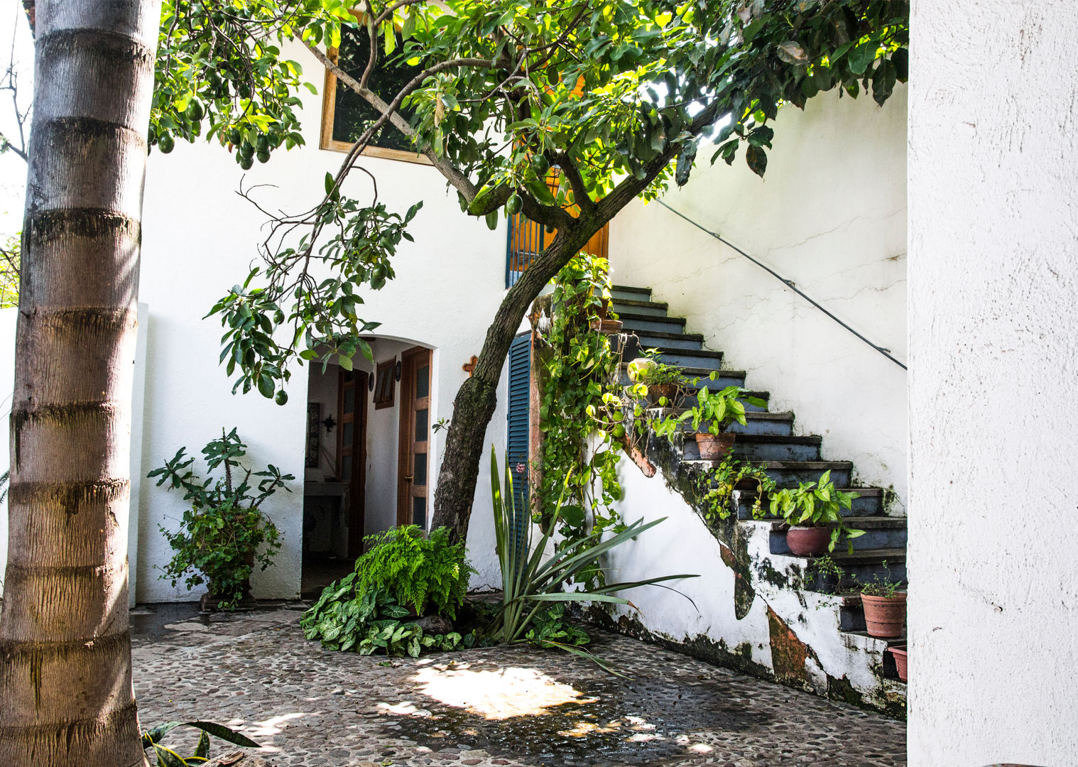 Casa de descanso en Chapala, Mikkael Kreis Architects Mikkael Kreis Architects Eklektyczny ogród