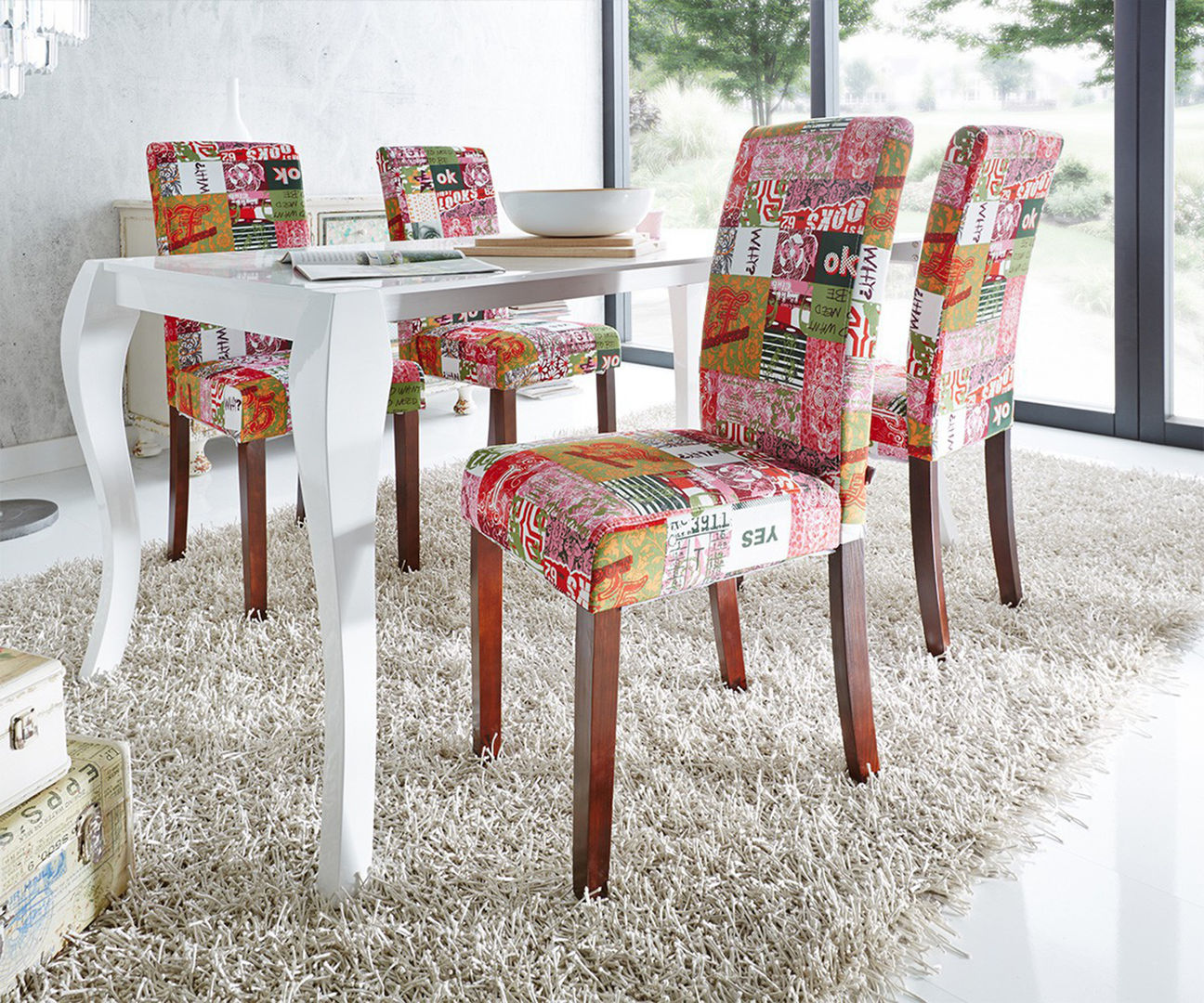 homify Eclectic style dining room Chairs & benches