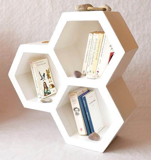 alvéoles, l'automate détraquée l'automate détraquée Living room Shelves