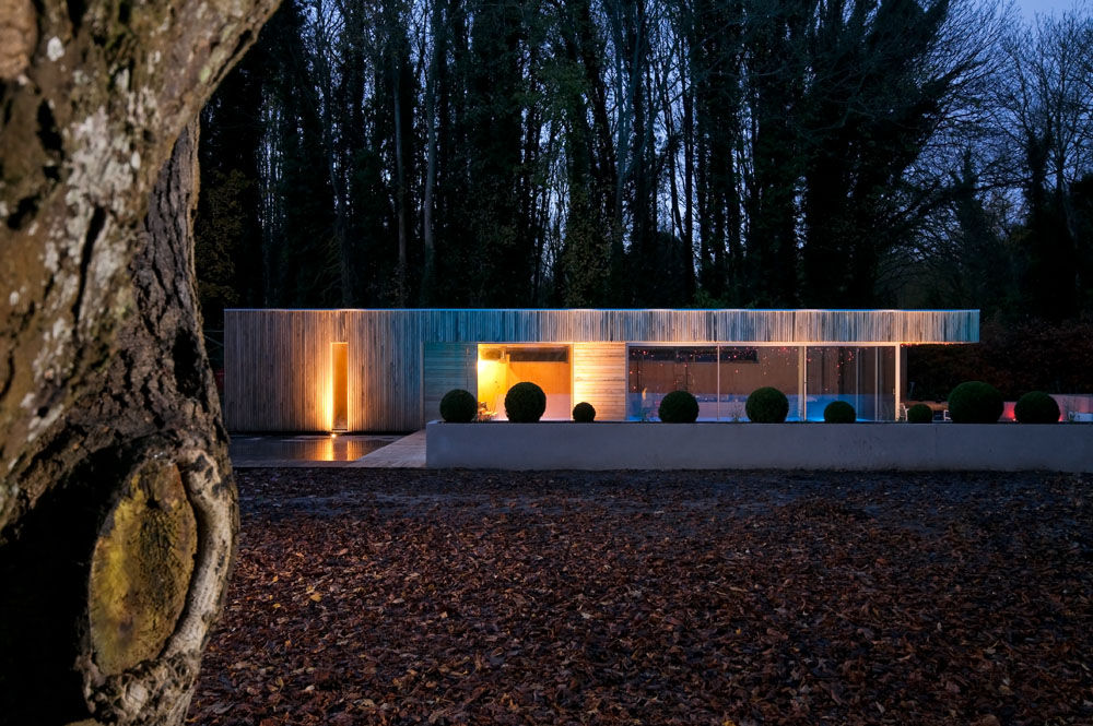 Bluebell Pool House Adam Knibb Architects 모던스타일 주택