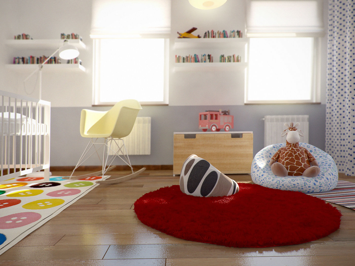 POKÓJ DLA CHŁOPCA, KRAKÓW, grupa KMK sp. z o.o grupa KMK sp. z o.o Habitaciones para niños de estilo minimalista