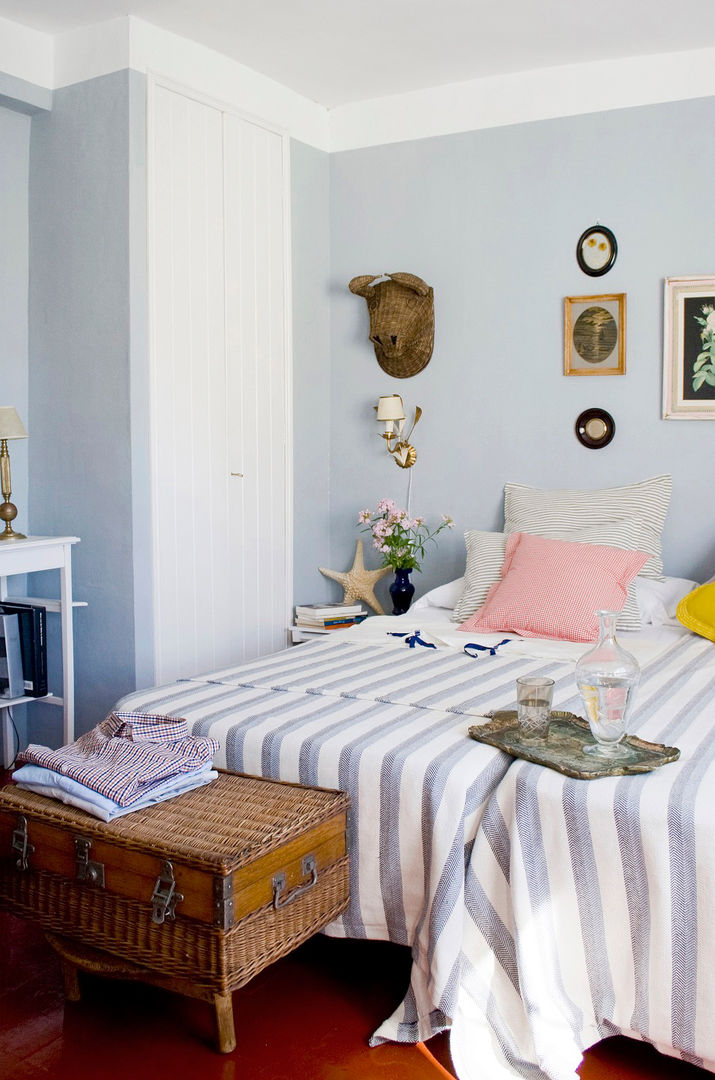 Decoración de Interiores estilo Mediterraneo, Casa Josephine Casa Josephine ห้องนอน