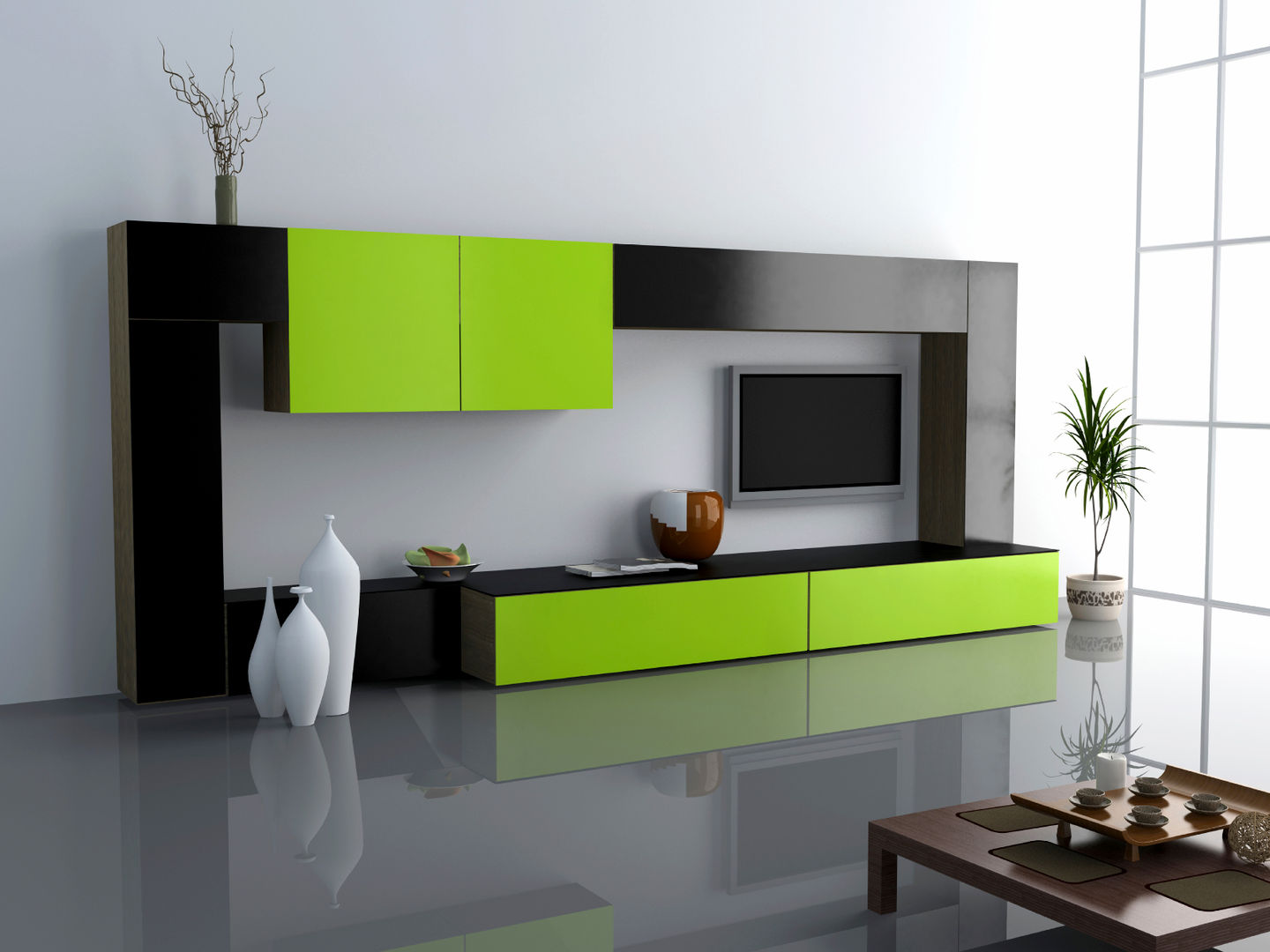 Centros de Tv INVITO, INVITO INVITO Minimalist living room TV stands & cabinets