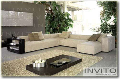 Salas INVITO, INVITO INVITO Phòng khách phong cách tối giản Sofas & armchairs