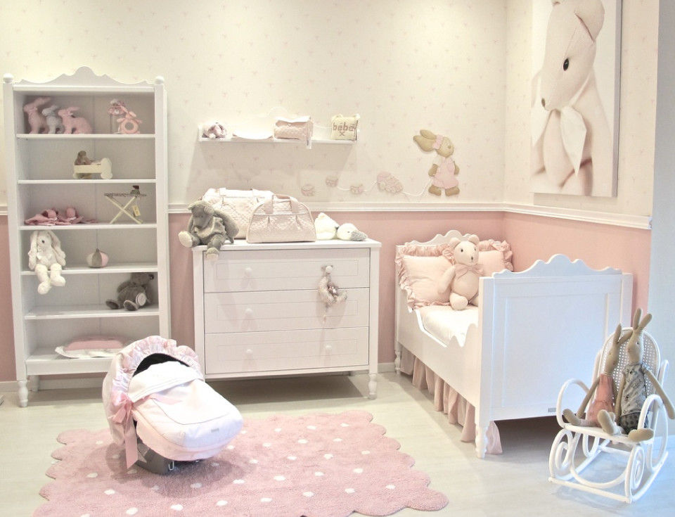 Habitación Belle, Baby Luna Baby Luna Kamar Bayi/Anak Modern Beds & cribs